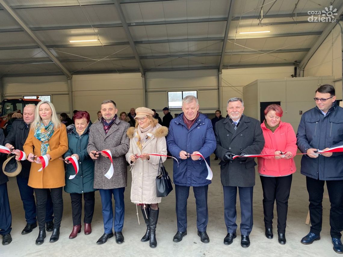 Nowa hala w Skarbce. Od teraz zimowy sprzęt Gminy Bałtów będzie pod dachem Nowa hala w Skarbce. Od teraz zimowy sprzęt Gminy Bałtów będzie pod dachem