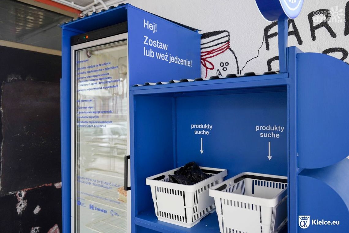 Nowa Lodówka Społeczna w centrum Kielc Nowa Lodówka Społeczna w centrum Kielc