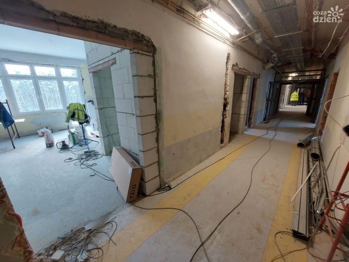 Nowa lokalizacja Oddziału Chirurgii Klatki Piersiowej w szpitalu w Czerwonej Górze 