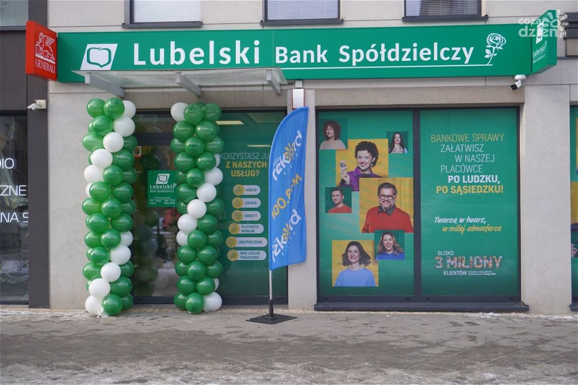 Nowa placówka Lubelskiego Banku Spółdzielczego w Kielcach już otwarta Nowa placówka Lubelskiego Banku Spółdzielczego w Kielcach już otwarta