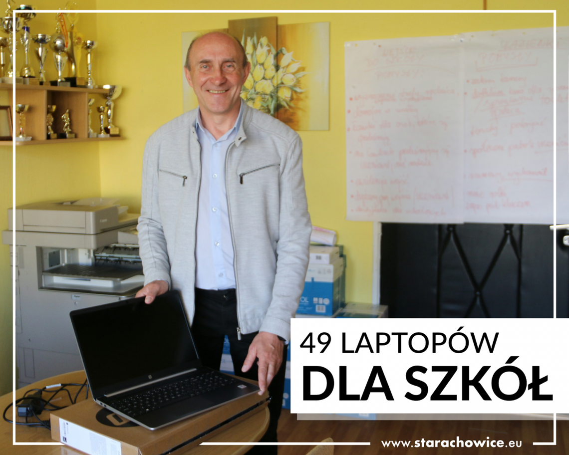 Nowe laptopy trafią do starachowickich uczniów Nowe laptopy trafią do starachowickich uczniów