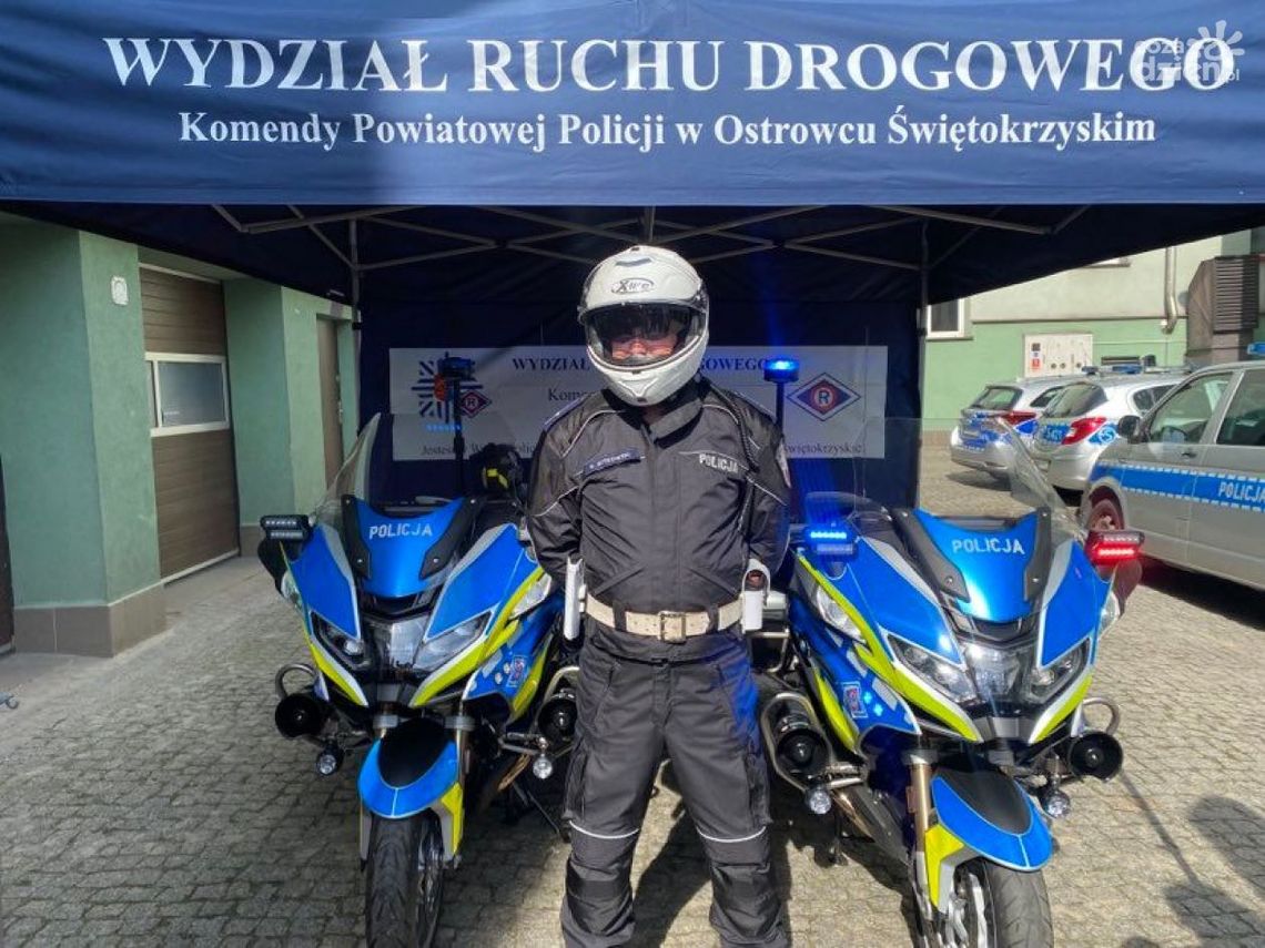 Nowe motocykle dla ostrowieckiej policji Nowe motocykle dla ostrowieckiej policji