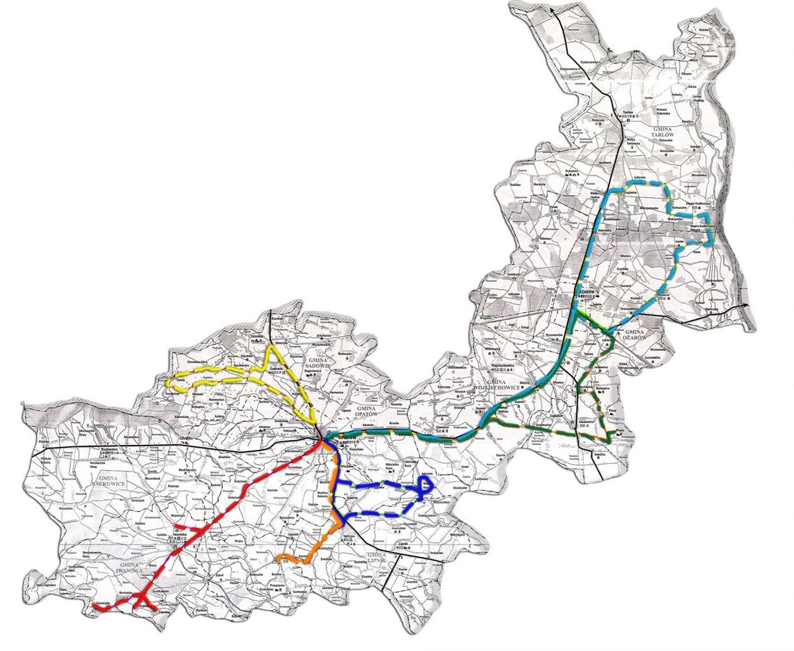 Nowe połączenia autobusowe w powiecie opatowskim