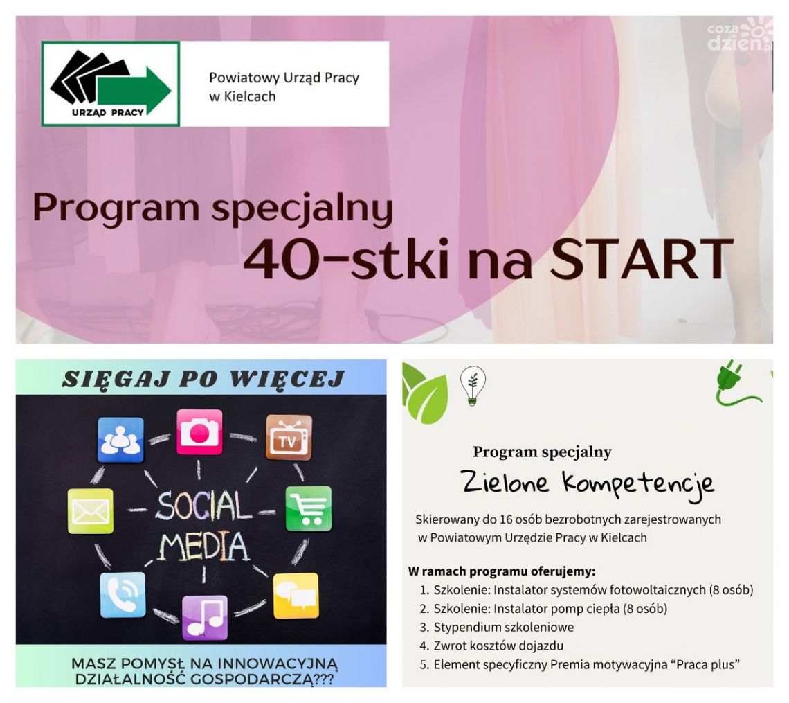 Nowe programy specjalne PUP dla bezrobotnych