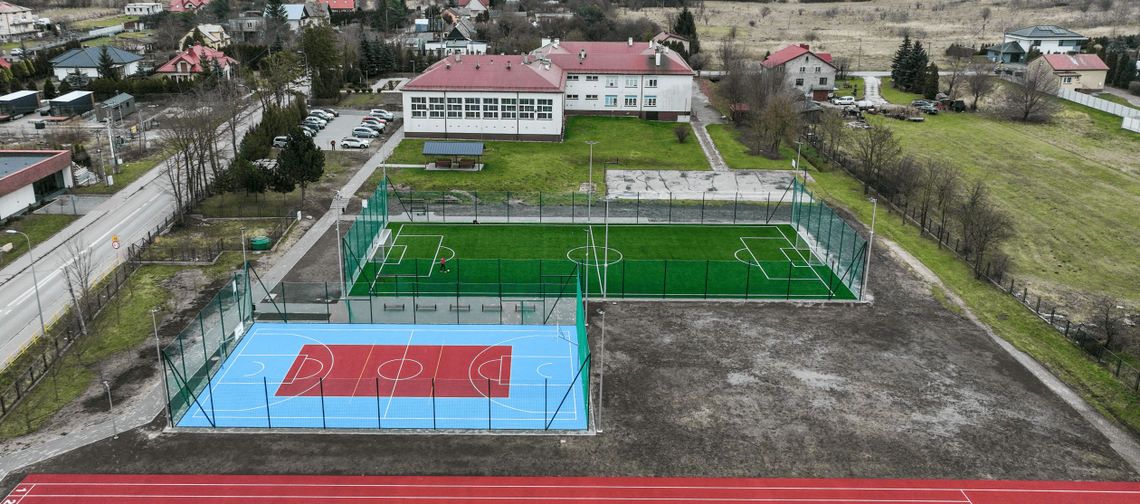 Nowoczesna przestrzeń sportowa i rekreacyjna dostępna dla mieszkańców Nowoczesna przestrzeń sportowa i rekreacyjna dostępna dla mieszkańców