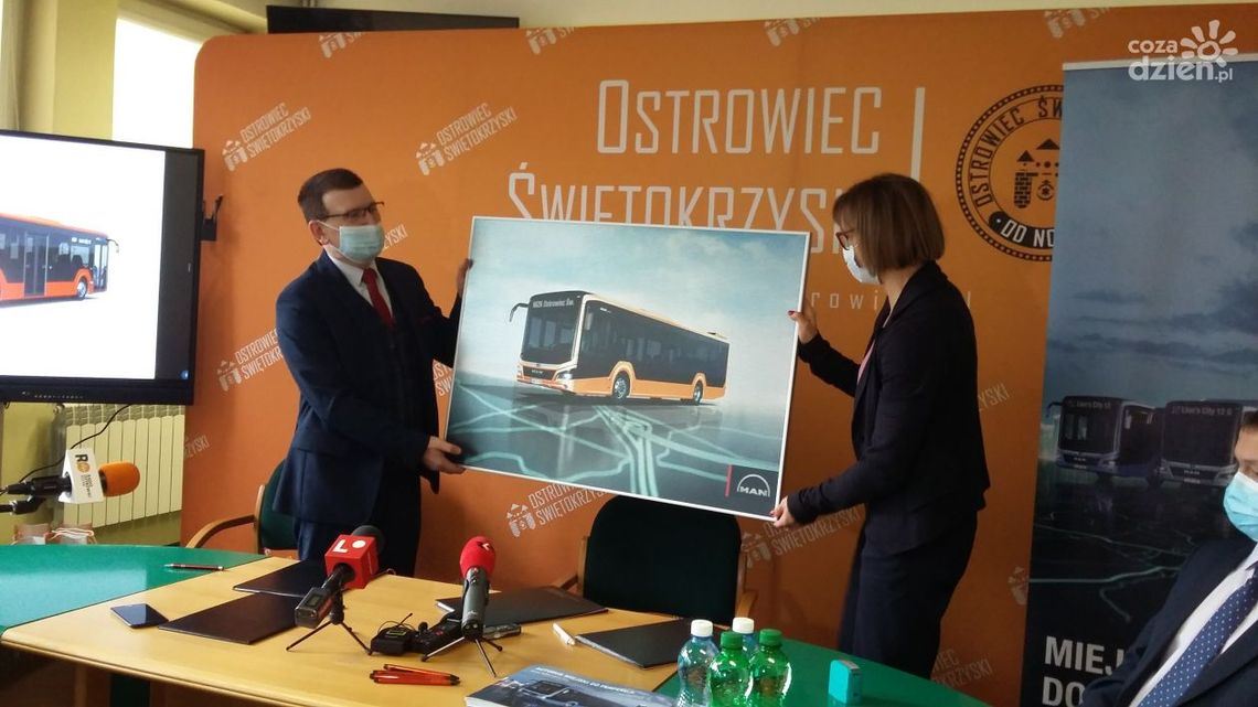 Nowoczesne autobusy MAN będą jeździły po ostrowieckich ulicach Nowoczesne autobusy MAN będą jeździły po ostrowieckich ulicach