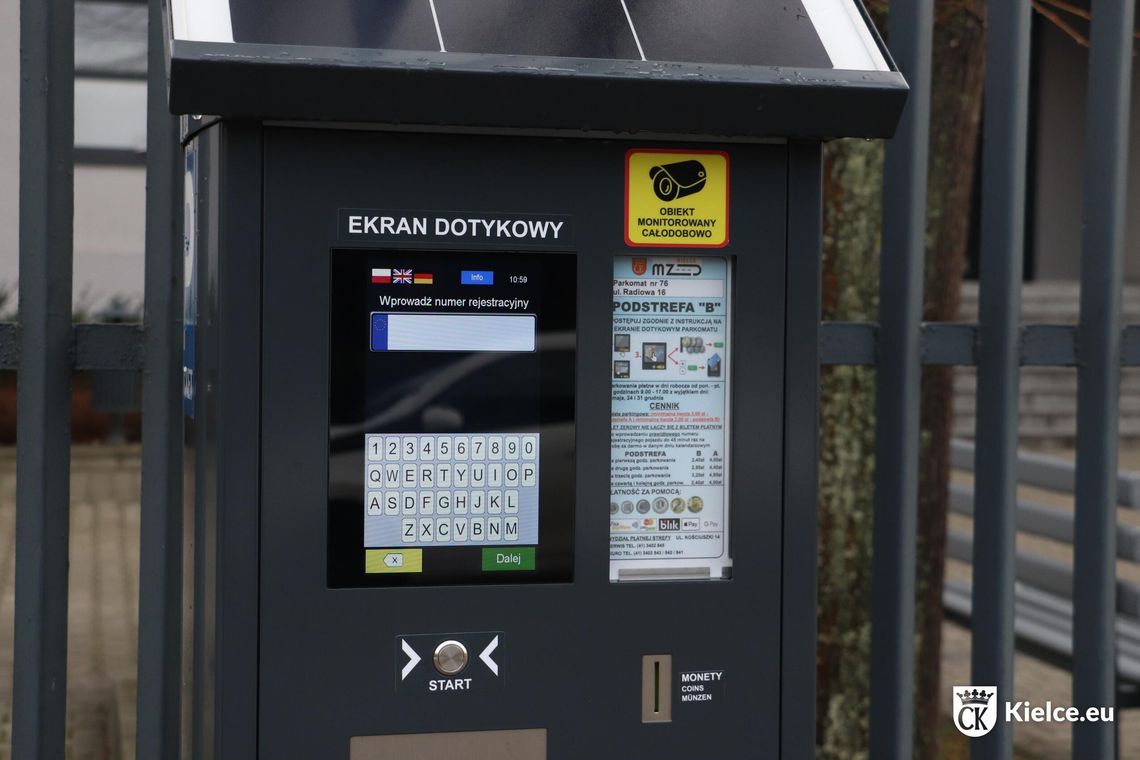 Nowoczesne parkomaty już wkrótce w Kielcach. Miasto stawia na wygodę i cyfryzację