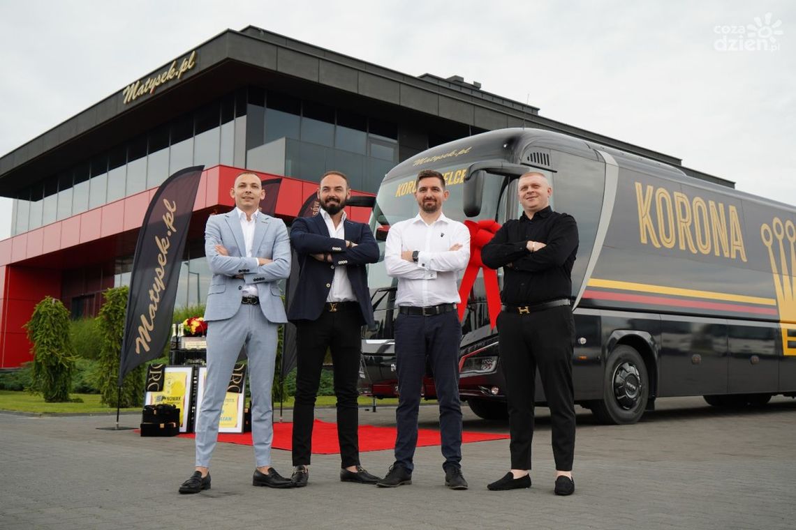 Nowy autokar dla Korony Kielce Nowy autokar dla Korony Kielce