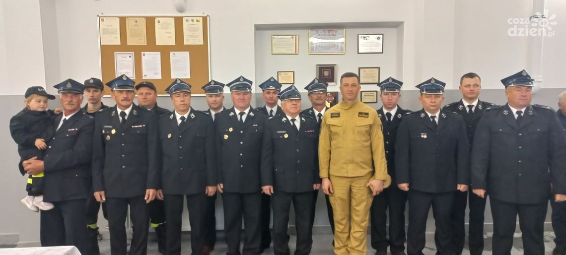 Nowy garaż w OSP Chobrzany Nowy garaż w OSP Chobrzany