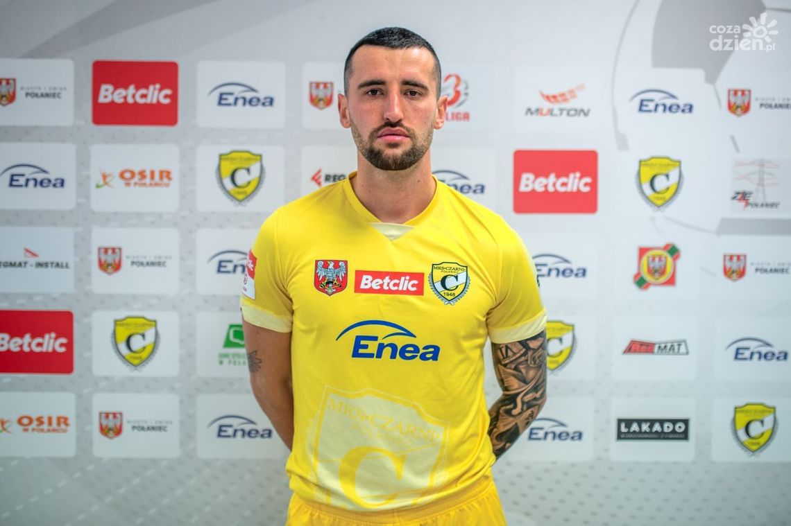 Nowy gracz Czarnych Połaniec Nowy gracz Czarnych Połaniec