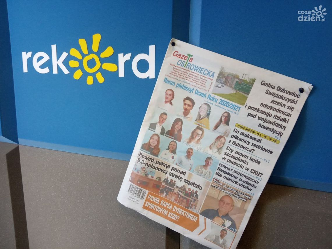Nowy tydzień dobrze jest zacząć od lokalnej prasy, dlatego zajrzeliśmy do Gazety Ostrowieckiej Nowy tydzień dobrze jest zacząć od lokalnej prasy, dlatego zajrzeliśmy do Gazety Ostrowieckiej