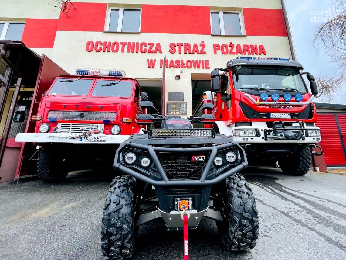 Nowy wóz dla OSP Masłów Nowy wóz dla OSP Masłów