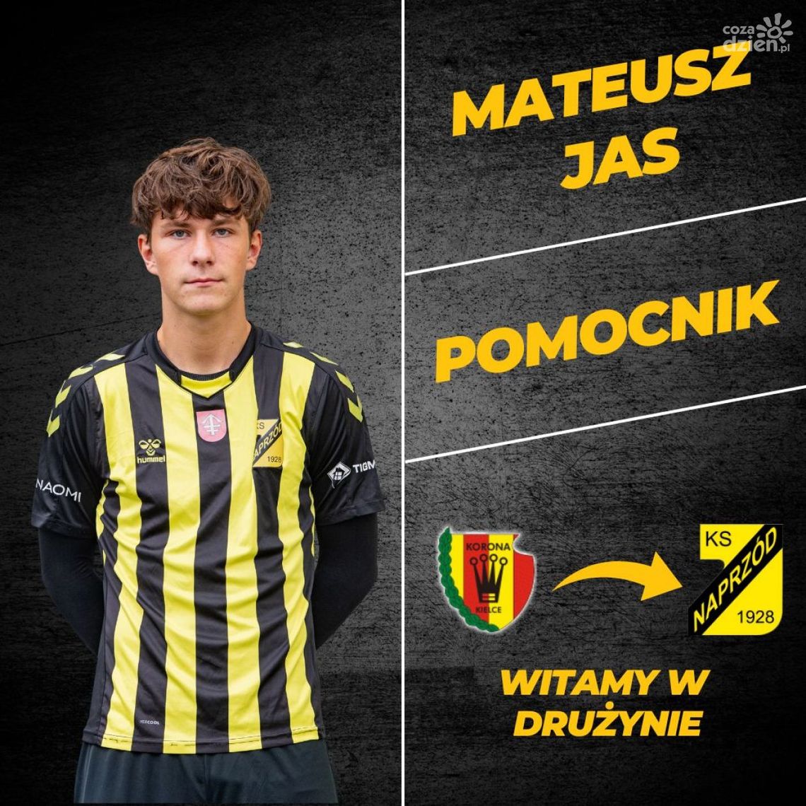 Nowy zawodnik w Naprzodzie Jędrzejów 