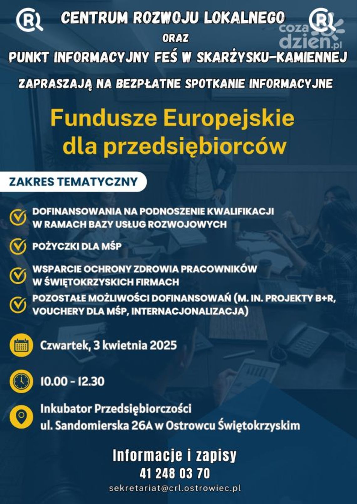 O funduszach europejskich dla przedsiębiorców O funduszach europejskich dla przedsiębiorców