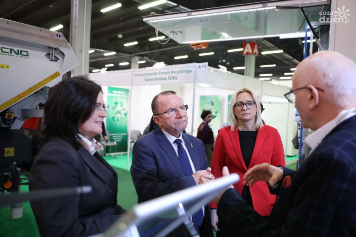  O gospodarce o obiegu zamkniętym podczas targów ochrony środowiska