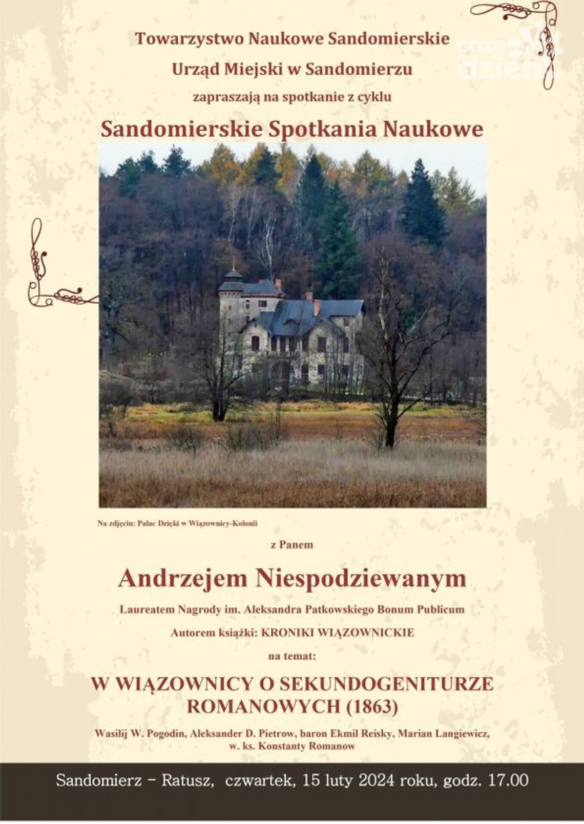 O historii związanej nie tylko z Wiązownicą O historii związanej nie tylko z Wiązownicą