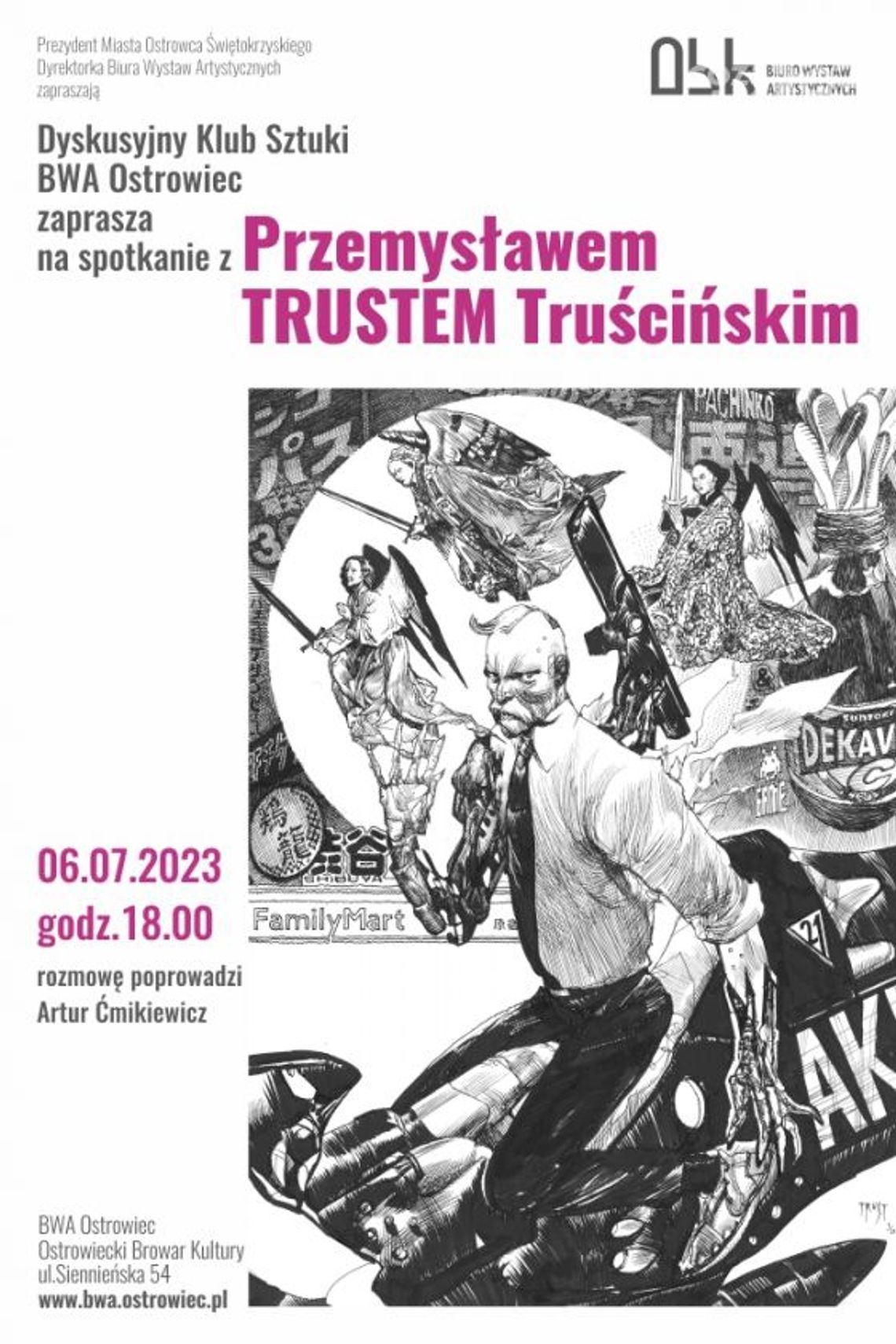 O komiksie i nie tylko- spotkanie z Przemysławem Truścińskim