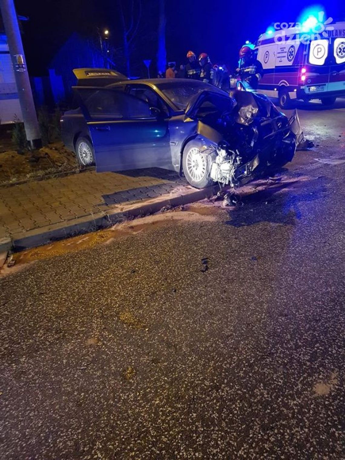 O krok od nieszczęścia - wypadek w Sarniej Zwoli O krok od nieszczęścia - wypadek w Sarniej Zwoli