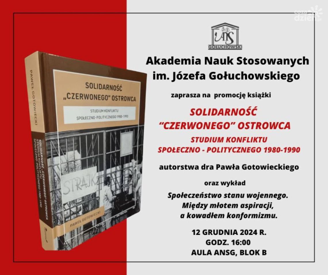 O ostrowieckiej Solidarności - nowe wydawnictwo O ostrowieckiej Solidarności - nowe wydawnictwo