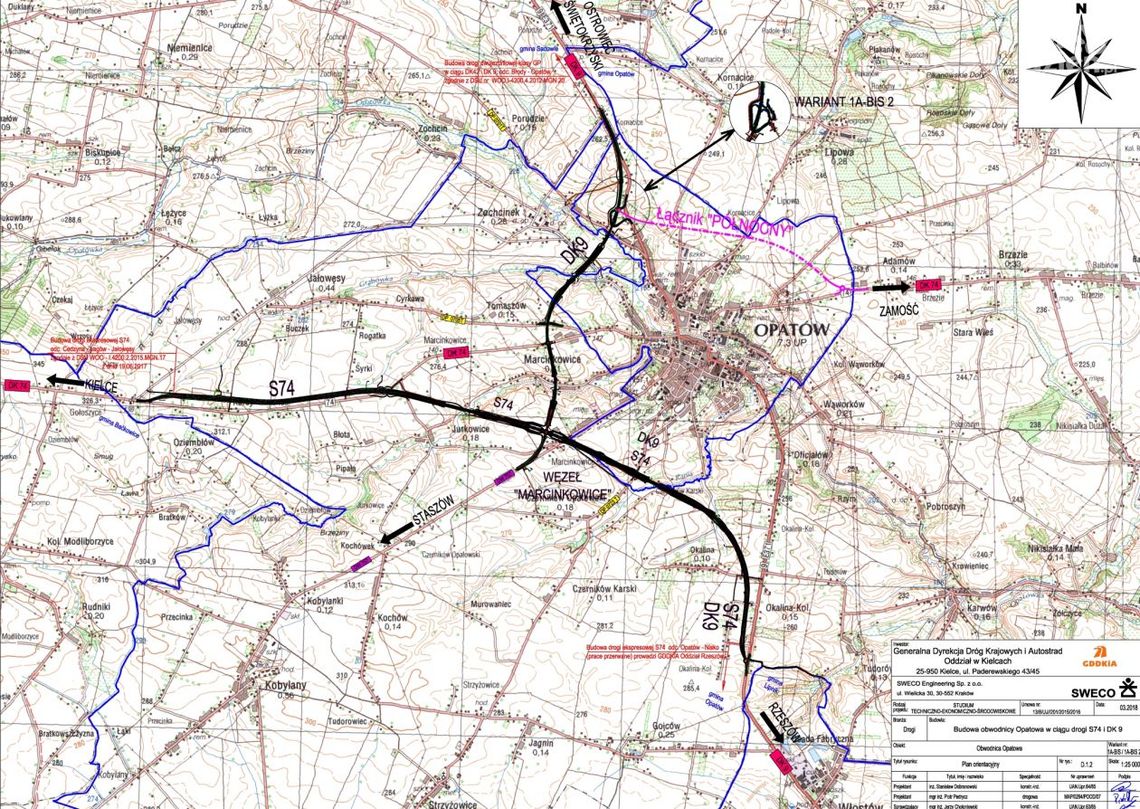Obwodnica Opatowa czeka na wydanie zezwolenia Obwodnica Opatowa czeka na wydanie zezwolenia