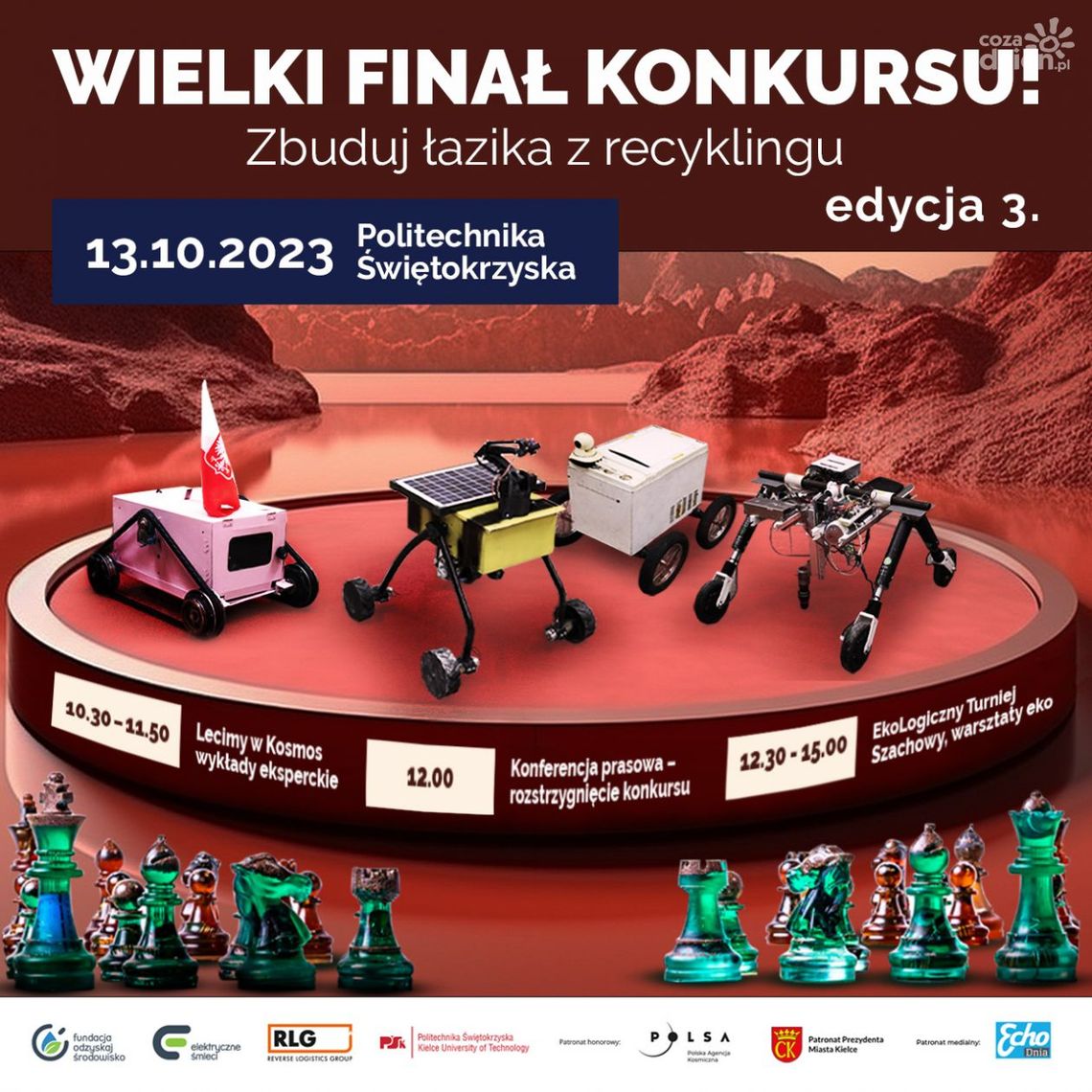 Odbędzie się finał kosmicznego recyklingu Odbędzie się finał kosmicznego recyklingu