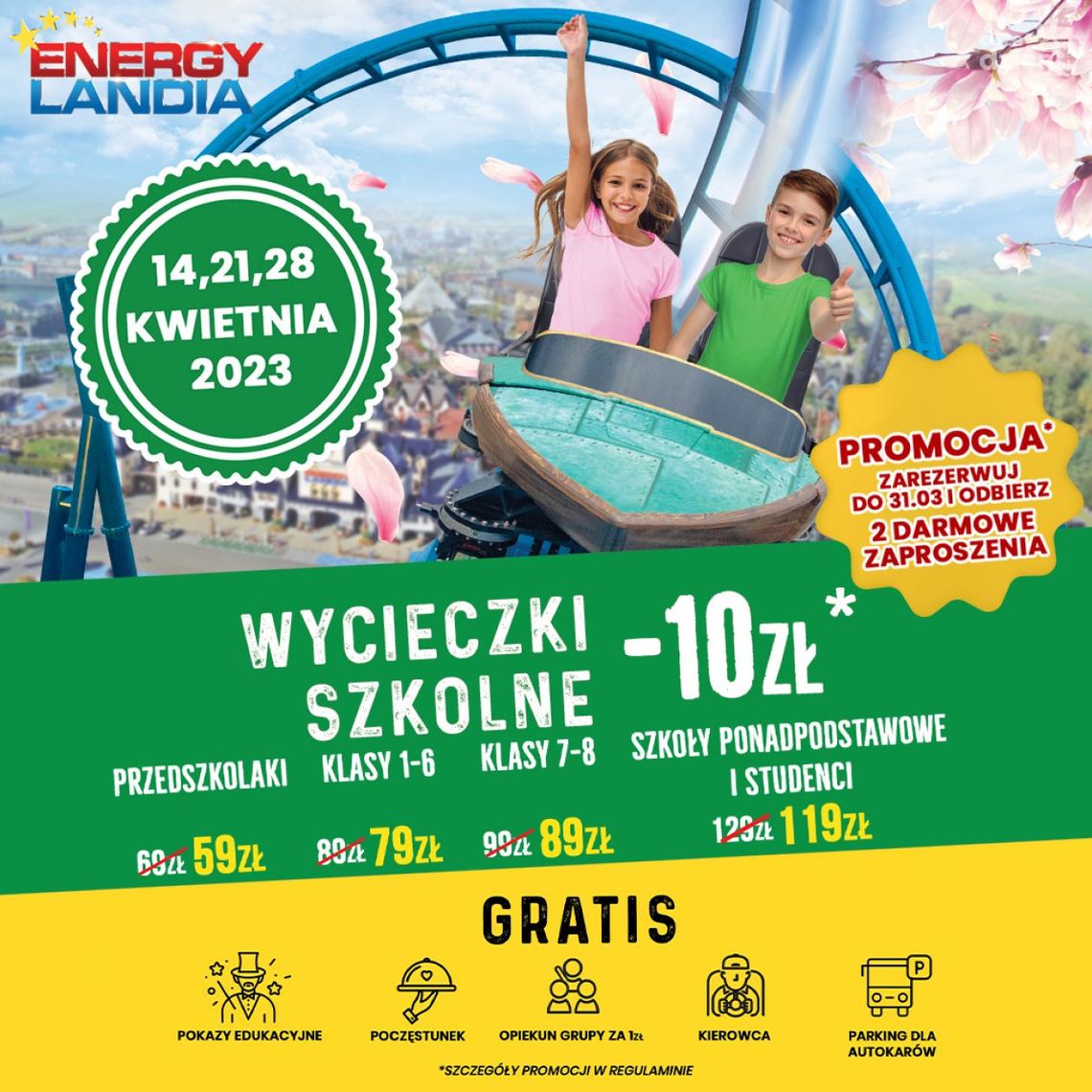 Odbierz darmowe bilety i ciesz się zabawą, czyli przepis na idealną wycieczkę szkolną!
Sprawdziliśmy, gdzie klasy planują wyjazdy w 2023 roku.