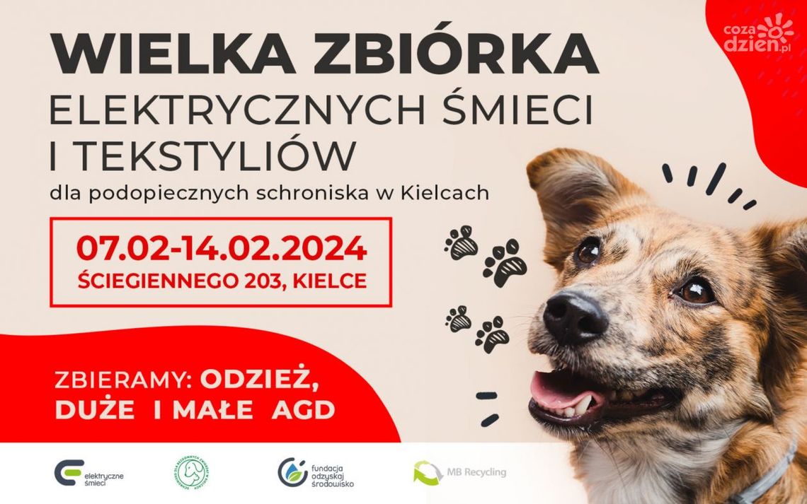 Oddaj elektrośmieci by zwierzaki miały co jeść