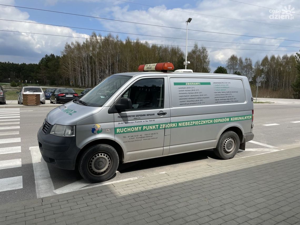 "Odrzutowóz" odbierze niebezpieczne odpady od mieszkańców Kielc "Odrzutowóz" odbierze niebezpieczne odpady od mieszkańców Kielc