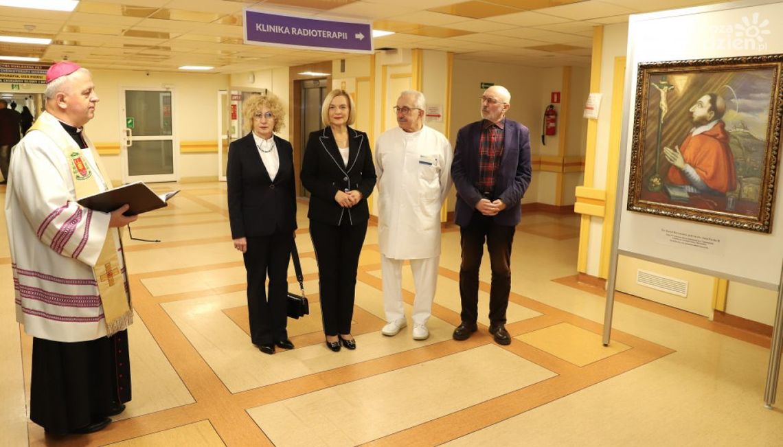 Odsłonięcie wizerunku św. Karola Boromeusza – patrona cierpiących Odsłonięcie wizerunku św. Karola Boromeusza – patrona cierpiących