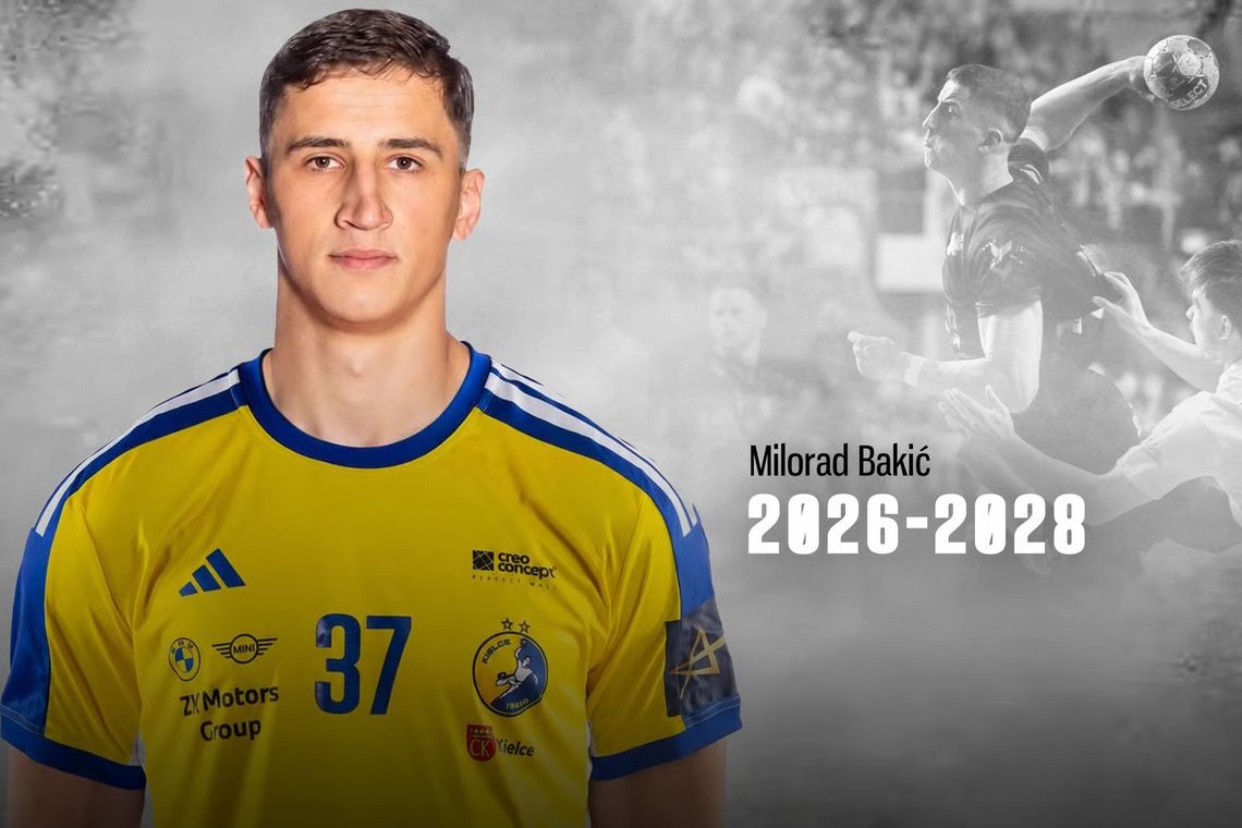 OFICJALNIE: Milorad Bakić nowym zawodnikiem Industrii Kielce