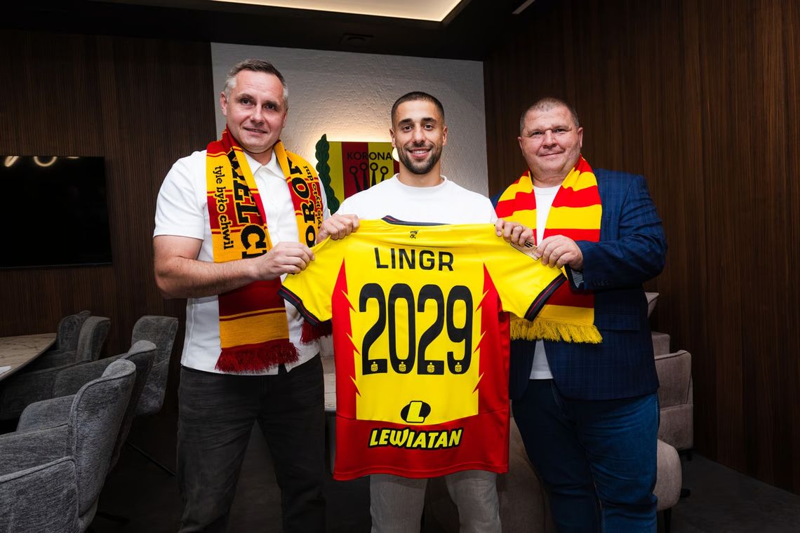 OFICJALNIE: Ondřej Lingr nowym zawodnikiem Korony Kielce
