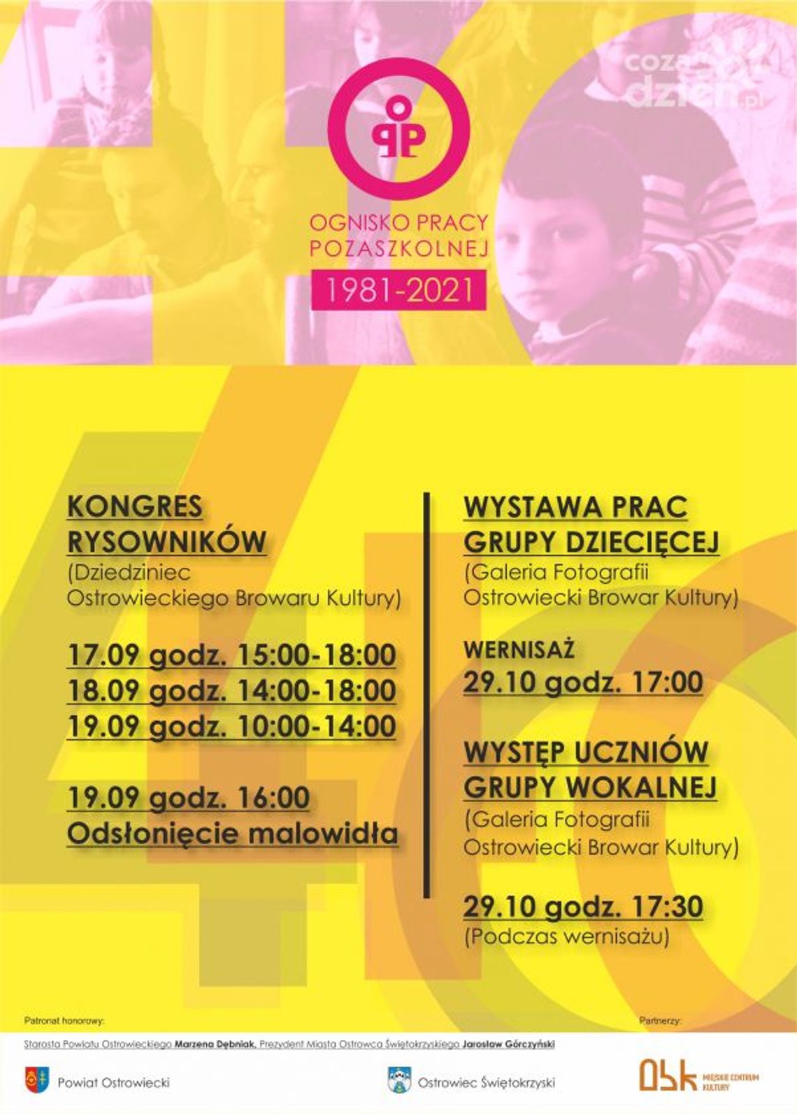 Ognisko Pracy Pozaszkolnej obchodzi jubileusz Ognisko Pracy Pozaszkolnej obchodzi jubileusz