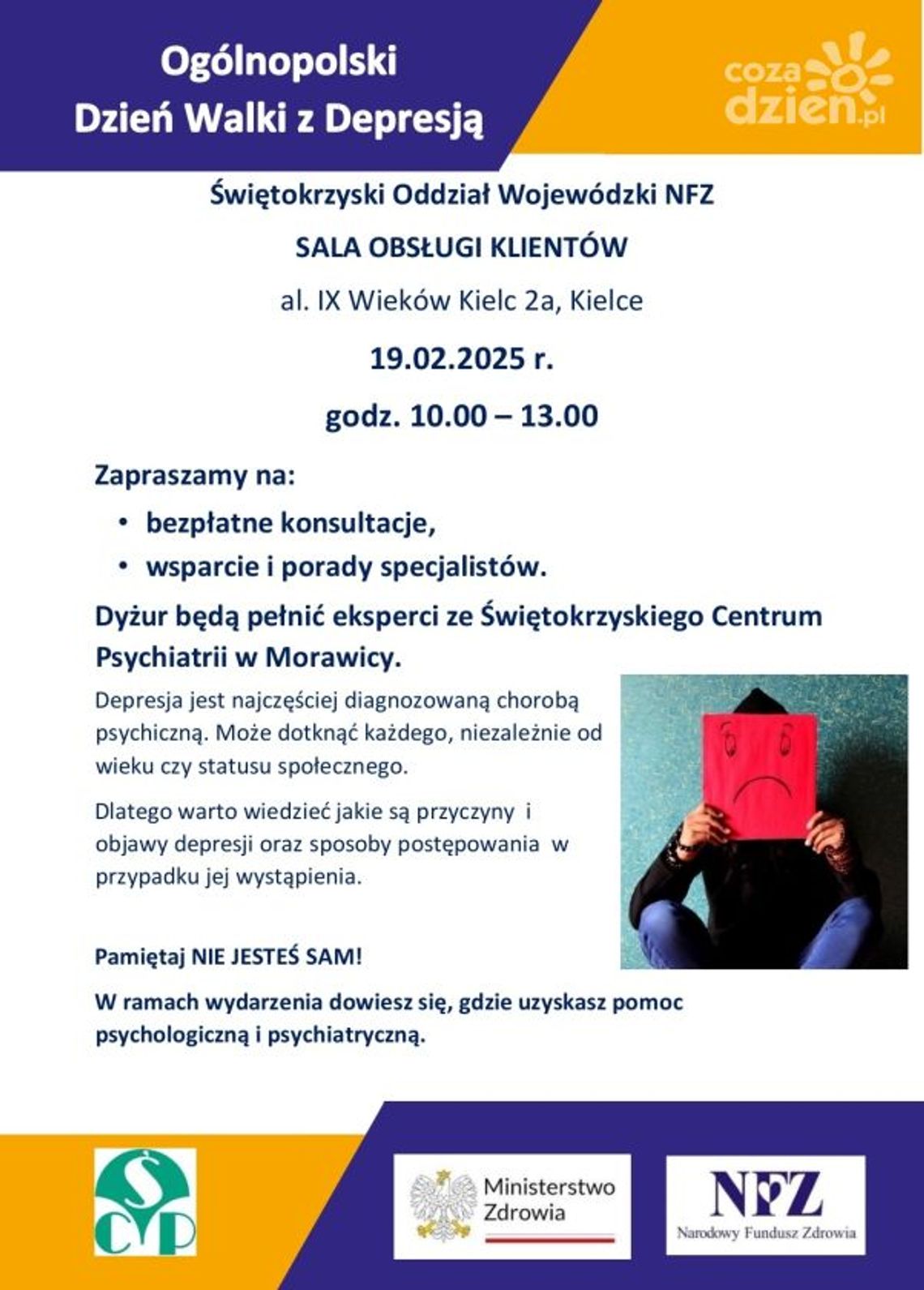 Ogólnopolski Dzień Walki z Depresją 