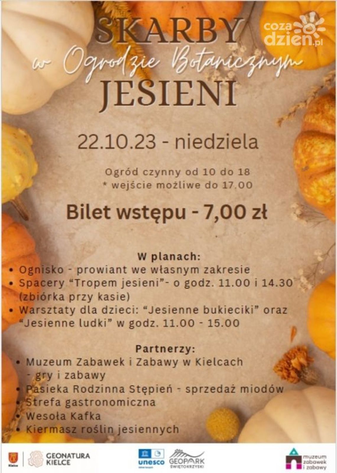 Ogród Botaniczny kończy sezon Ogród Botaniczny kończy sezon