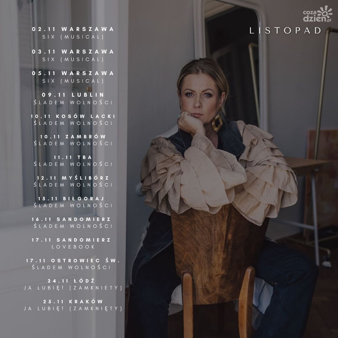 Olga Szomańska znowu zaśpiewa w Ostrowcu Olga Szomańska znowu zaśpiewa w Ostrowcu