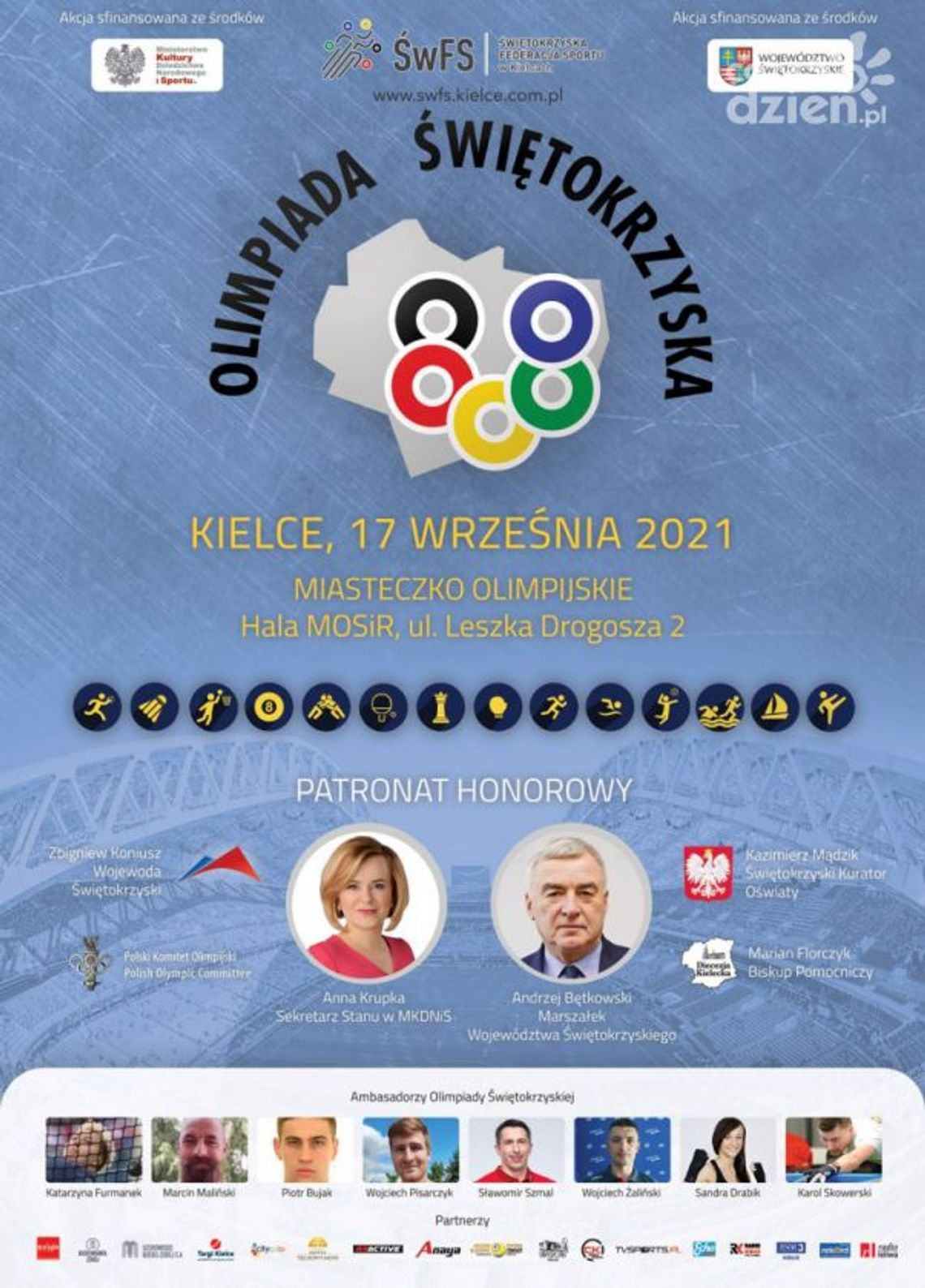 Olimpijskie zmagania świętokrzyskich sportowców Olimpijskie zmagania świętokrzyskich sportowców