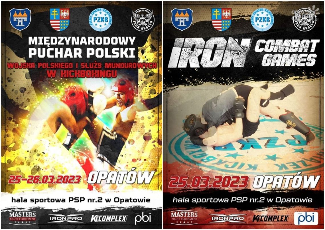 Opatów gospodarzem Międzynarodowego Pucharu Polski Wojska Polskiego i Służb Mundurowych w Kickboxingu Opatów gospodarzem Międzynarodowego Pucharu Polski Wojska Polskiego i Służb Mundurowych w Kickboxingu