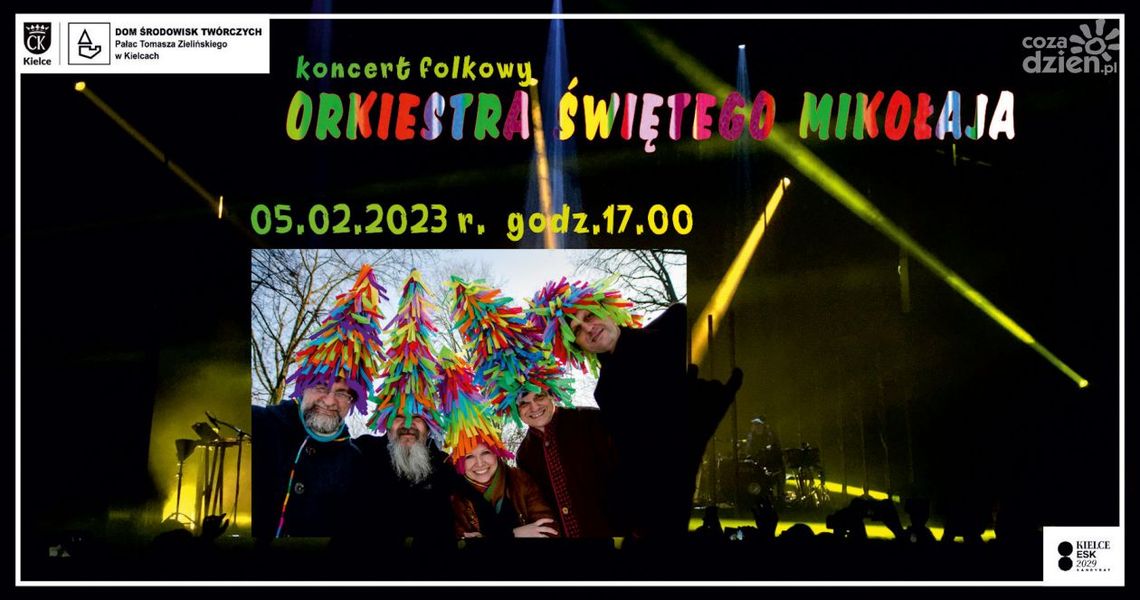 Orkiestra św. Mikołaja rozbrzmiewa w Pałacyku Zielińskiego Orkiestra św. Mikołaja rozbrzmiewa w Pałacyku Zielińskiego