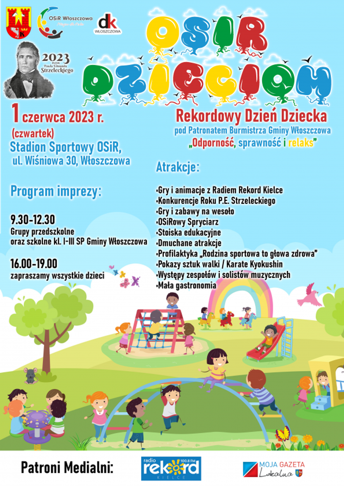 OSiR DZIECIOM czyli Rekordowy Dzień Dziecka OSiR DZIECIOM czyli Rekordowy Dzień Dziecka