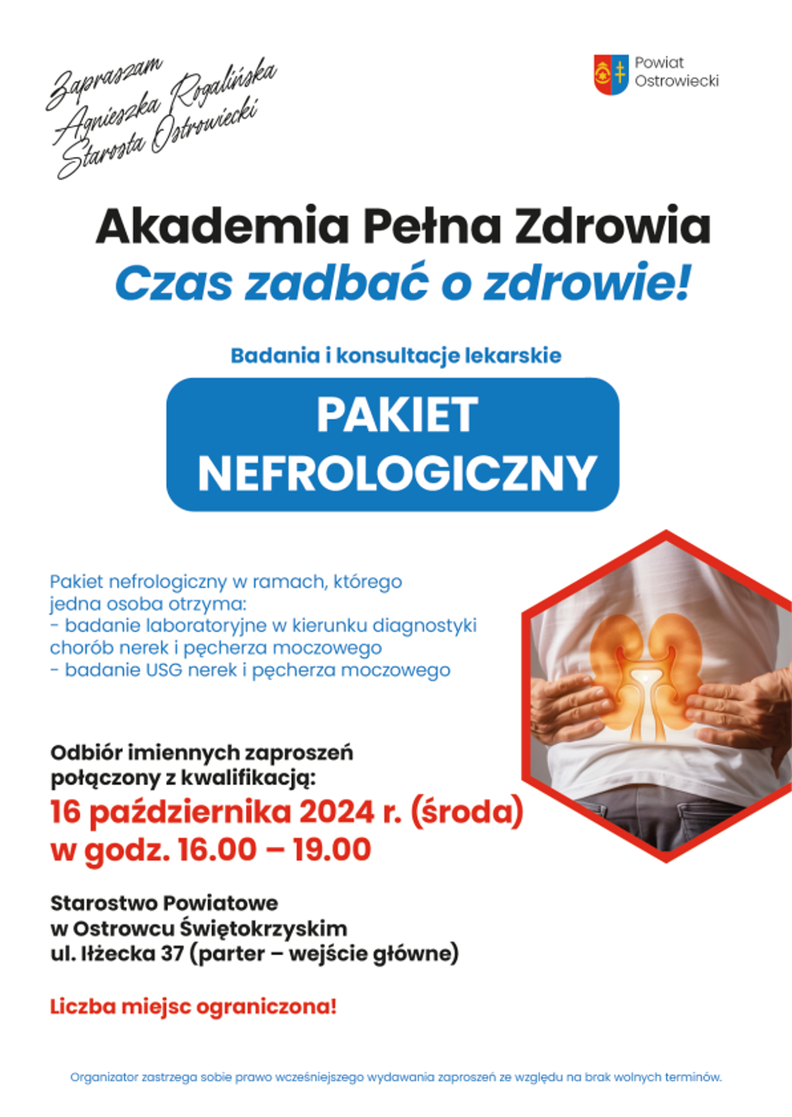 Ostrowczanie zachęcani do badań profilaktycznych 