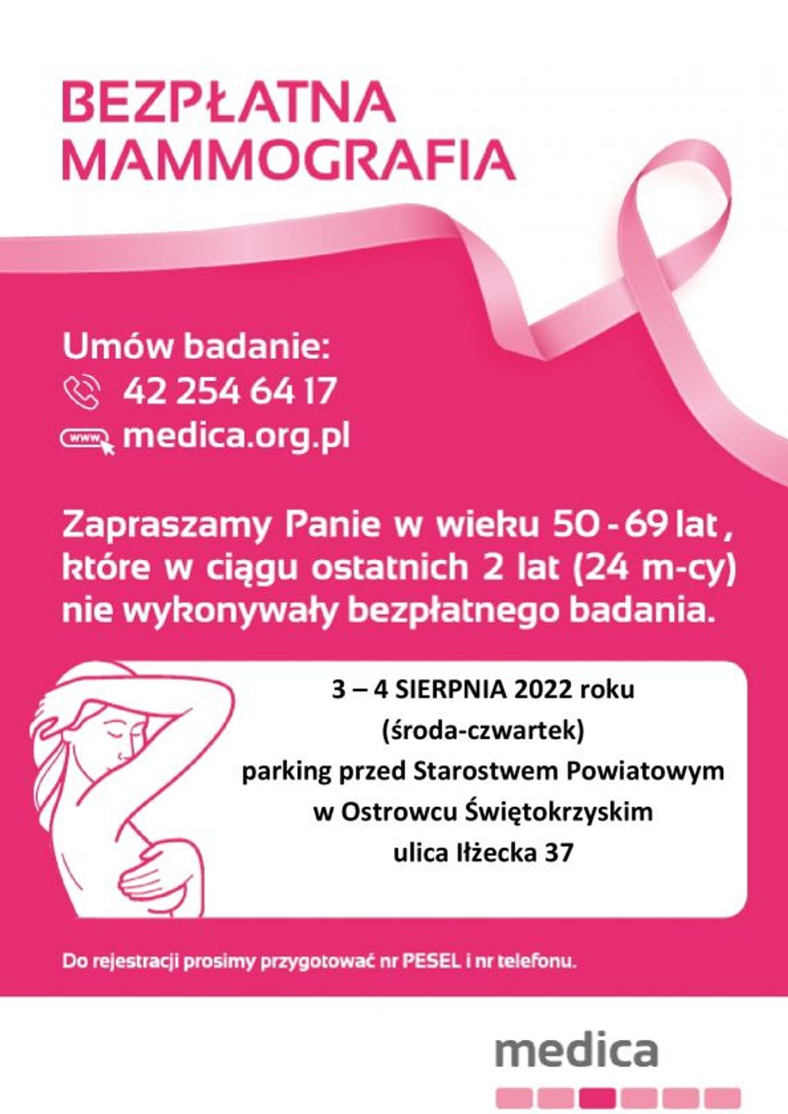 Ostrowczanki nie czekajcie! Zapiszcie się na badania