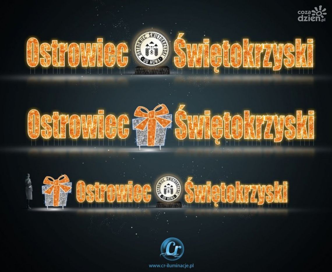 Ostrowiec Św. stroi się na święta. Miasto ozdobią nowe dekoracje świetlne Ostrowiec Św. stroi się na święta. Miasto ozdobią nowe dekoracje świetlne