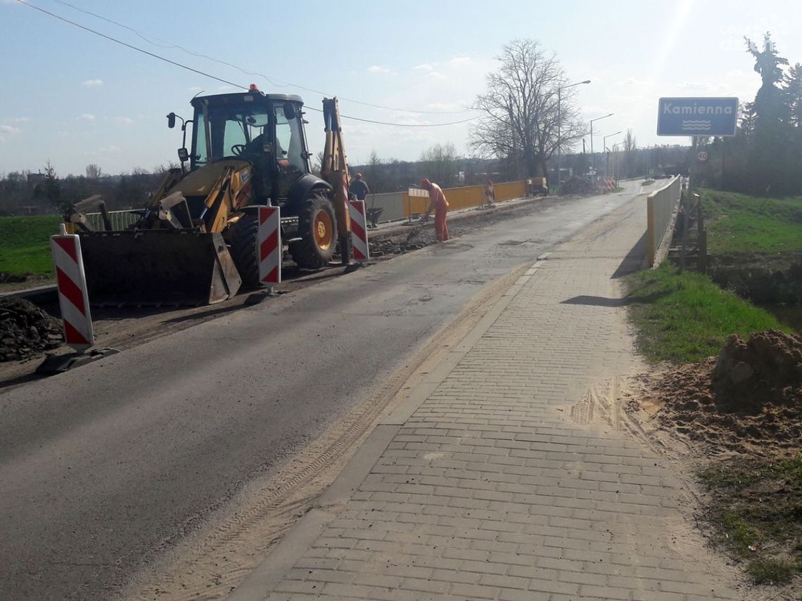 Ostrowiec Świętokrzyski. Ruszył remont mostu Ostrowiec Świętokrzyski. Ruszył remont mostu