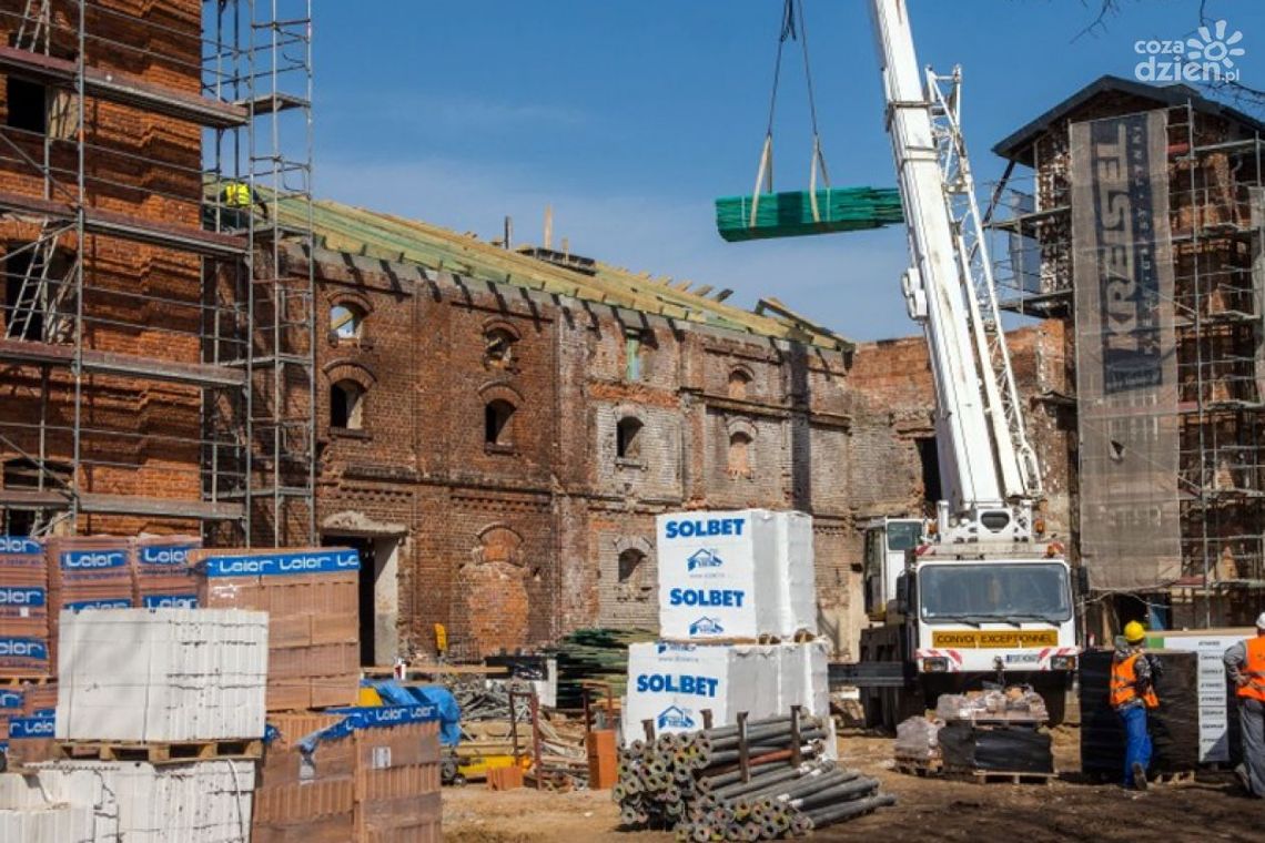 Ostrowiec Świętokrzyski. Szybkie tempo prac przy budowie Browaru Kultury Ostrowiec Świętokrzyski. Szybkie tempo prac przy budowie Browaru Kultury