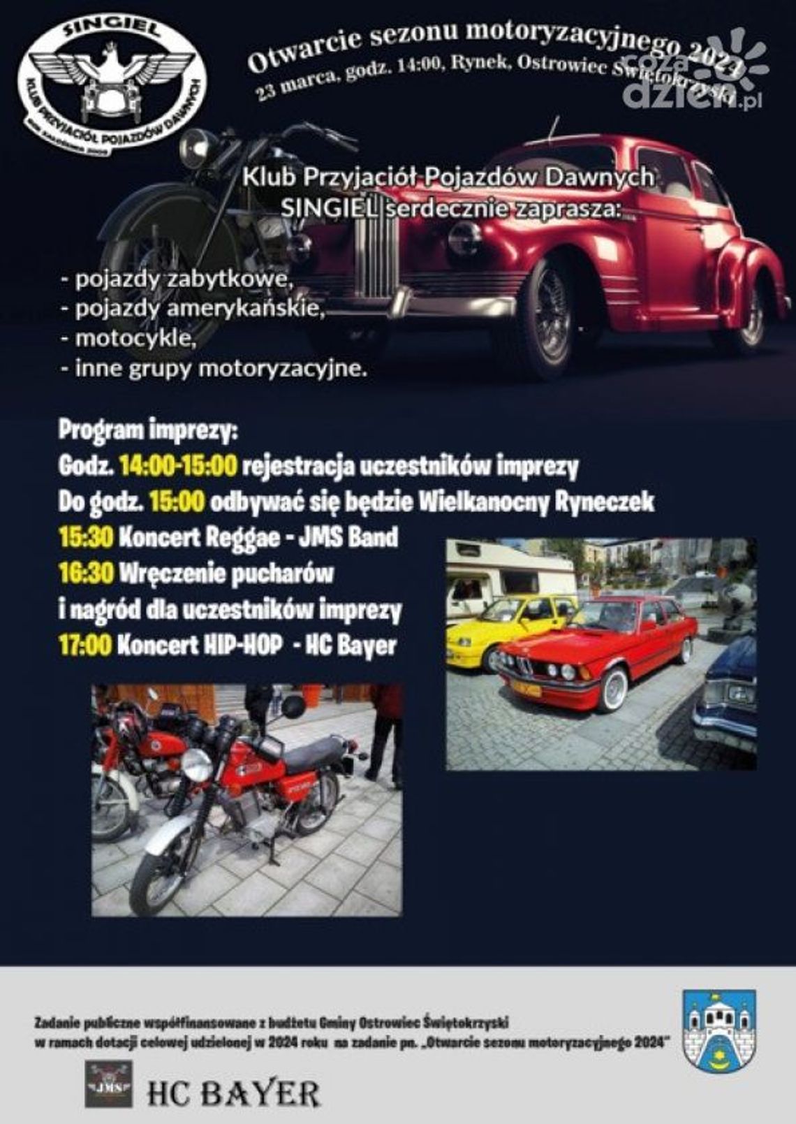 Ostrowieccy motocykliści otwierają sezon Ostrowieccy motocykliści otwierają sezon