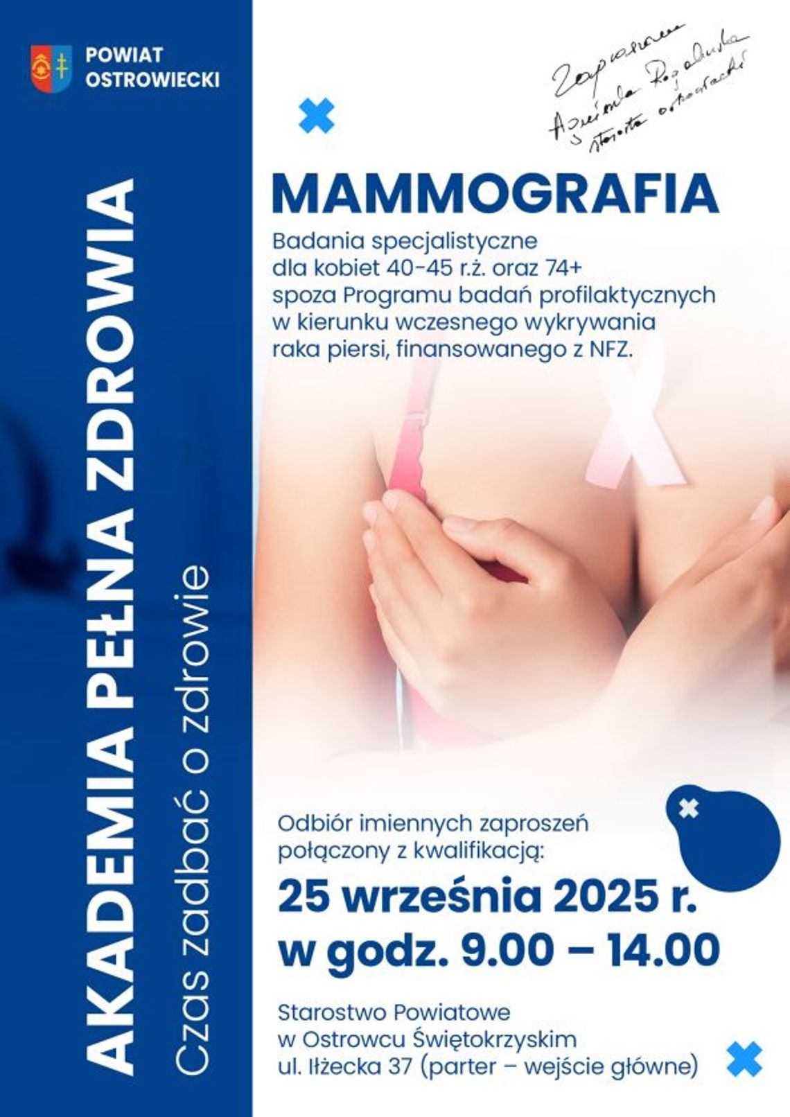 Ostrowiecka Akademia Pełna Zdrowia z kolejnymi propozycjami badań profilaktycznych Ostrowiecka Akademia Pełna Zdrowia z kolejnymi propozycjami badań profilaktycznych