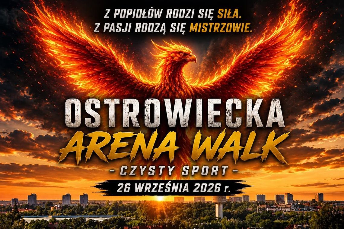 Ostrowiecka Arena Walk – Czysty Sport już w listopadzie. Przed mieszkańcami wieczór pełen sportowych emocji
