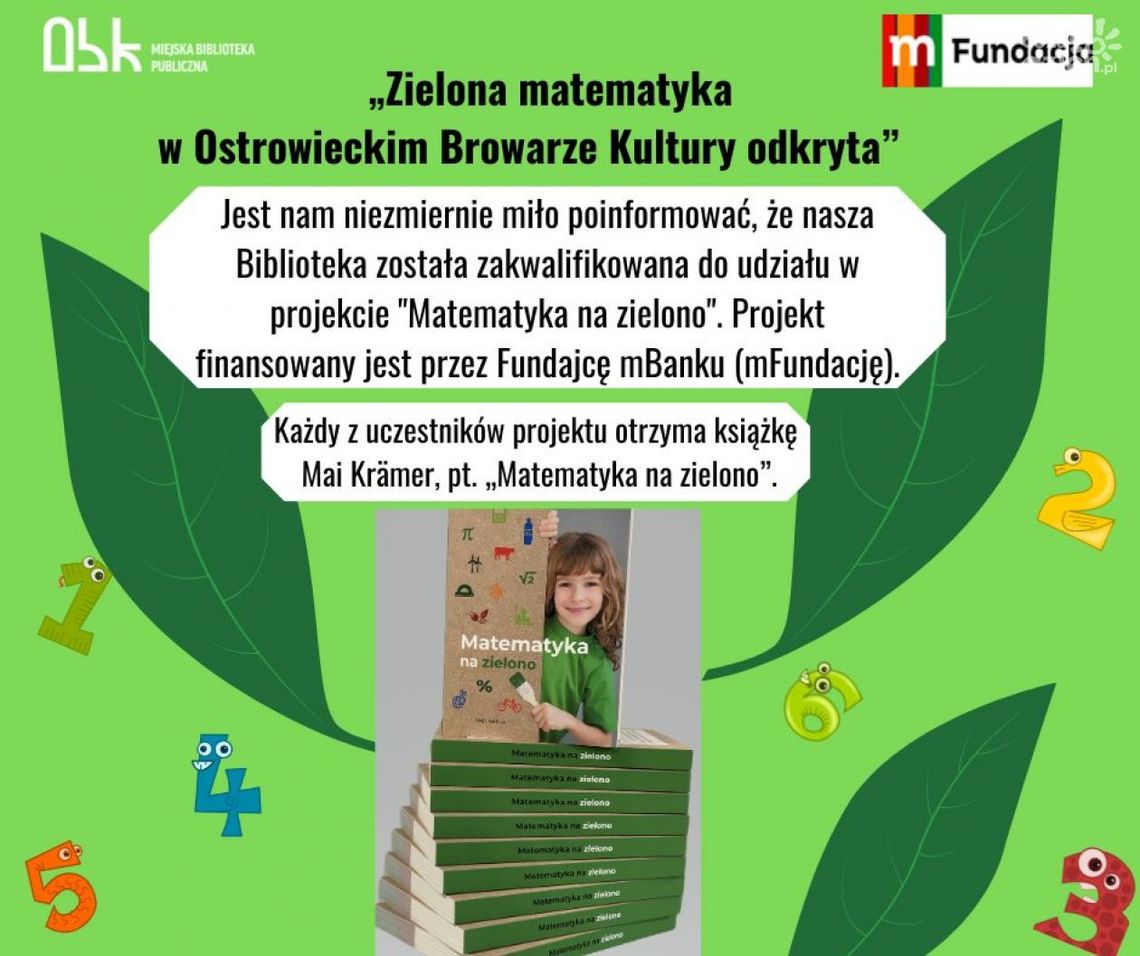 Ostrowiecka biblioteka w ogólnopolskim projekcie czytelniczym Ostrowiecka biblioteka w ogólnopolskim projekcie czytelniczym