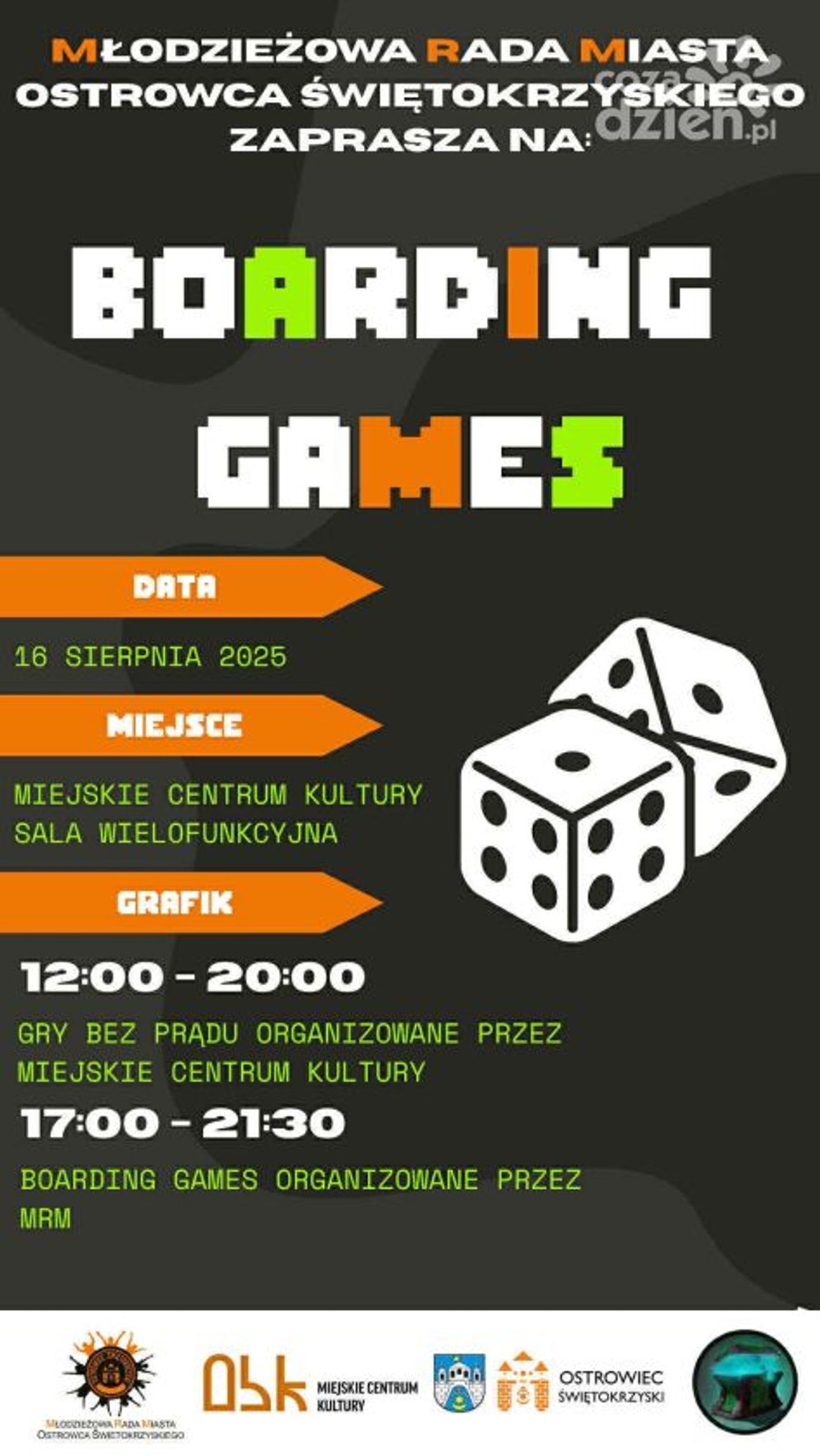 Ostrowiecka młodzież tym razem spotka się przy grach planszowych Ostrowiecka młodzież tym razem spotka się przy grach planszowych