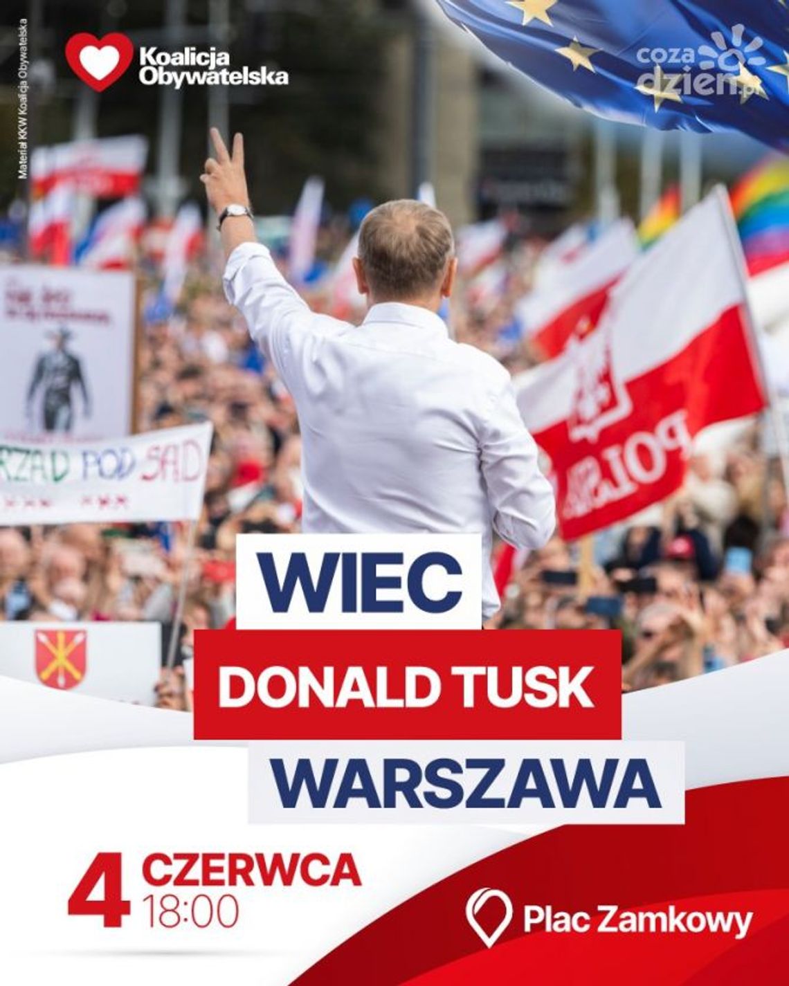 Ostrowiecka Platforma Obywatelska organizuje wyjazd na czerwcowy wiec Ostrowiecka Platforma Obywatelska organizuje wyjazd na czerwcowy wiec